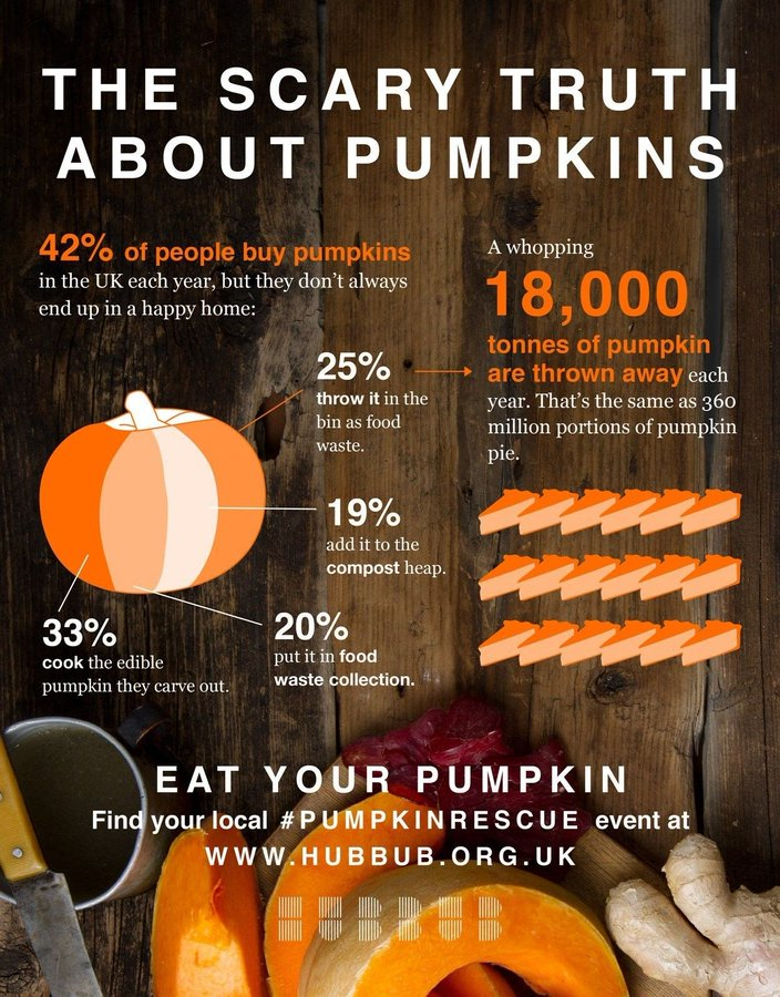 rishibagree's tweet photo. How many pumpkins are wasted during #Halloween &amp; how many Poor could they feed ????  

- Tweeted no Journalist https://t.co/V2MfulWWhW
