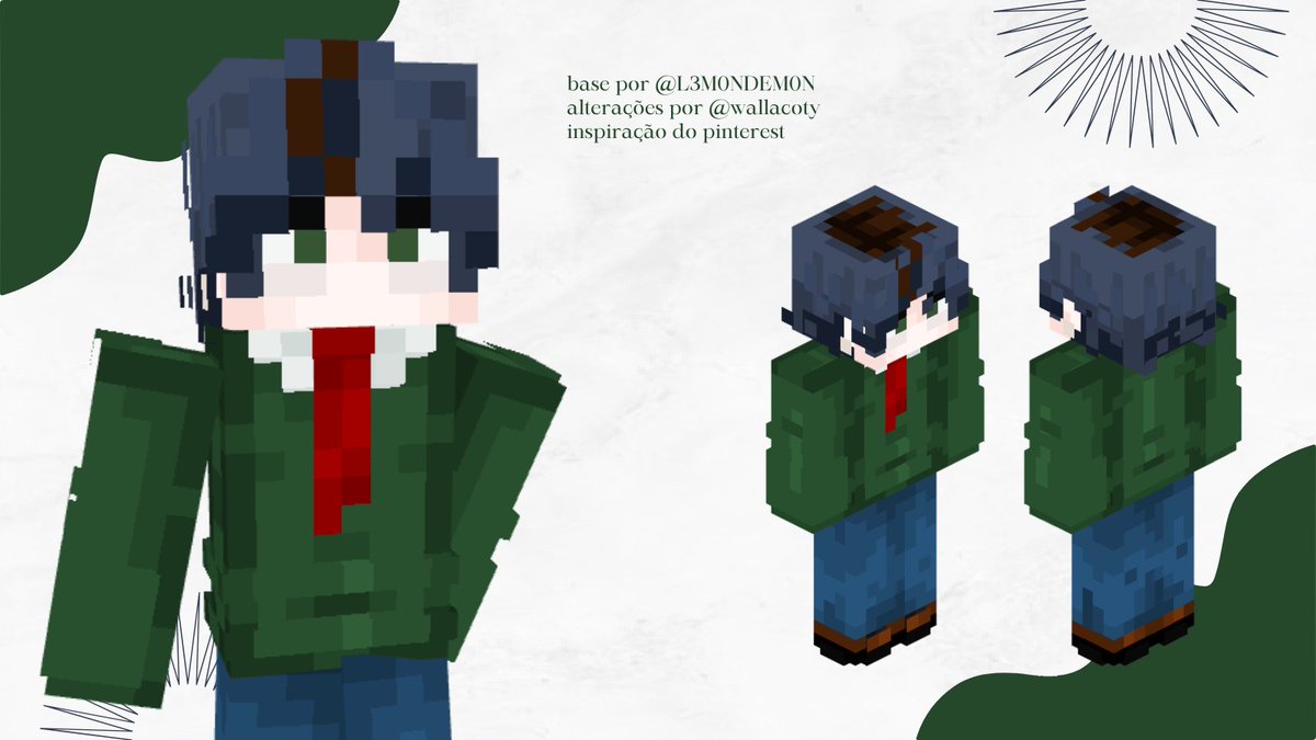 wallacoty's tweet photo. skin nova pro meu oc
#minecraft #minecraftskin https://t.co/rAyDREOyZr