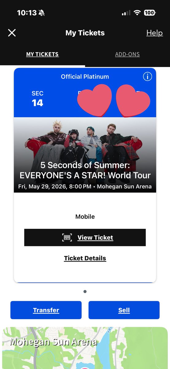 kayoc1998's tweet photo. thank u to the ticketmaster gods for once 🫡 https://t.co/MP4wLKtaNc