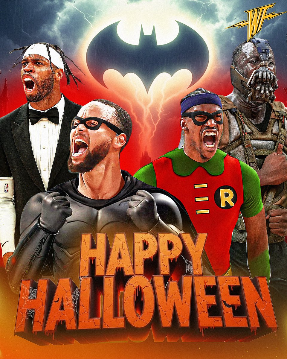 TheWarriorsTalk's tweet photo. Spooky Season 🎃🦇 https://t.co/1FlPphJa6J