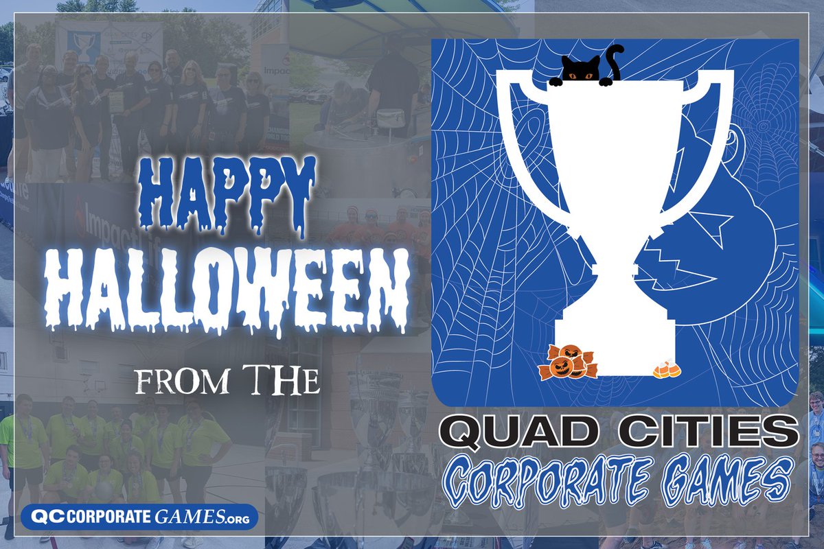 The Quad Cities Corporate Games are wishing all you ghoul-getting employees a great Halloween! Make sure you're creepin' it professional today!

#QCCG