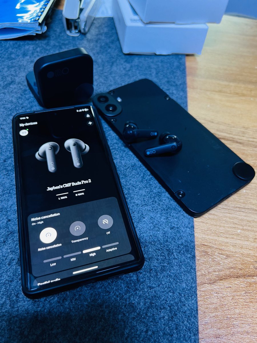 AmRoggoz's tweet image. Sampling the CMF by Nothing Buds Pro 2 🔥