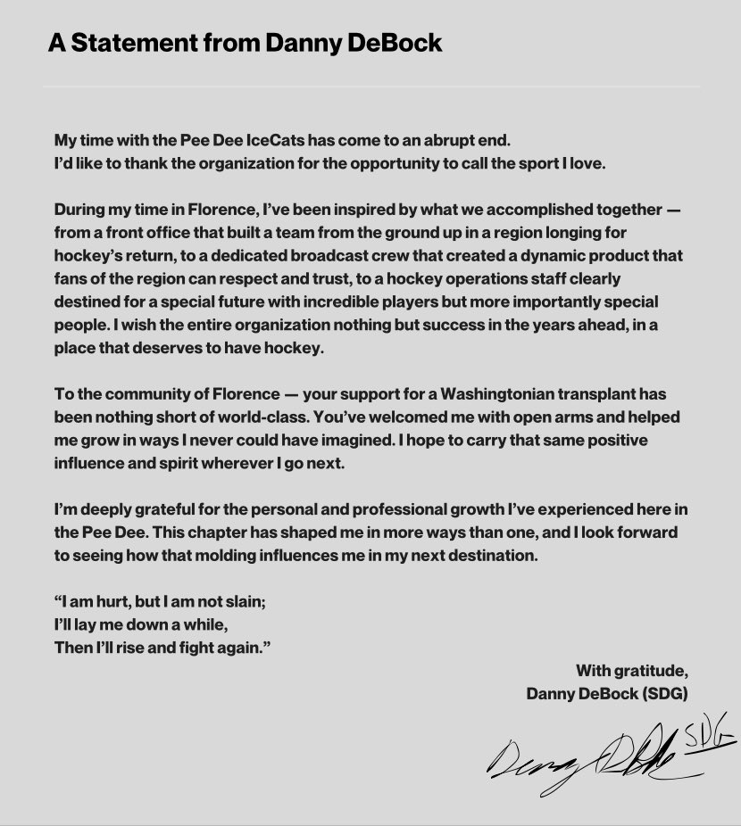 Danny DeBock tweet media