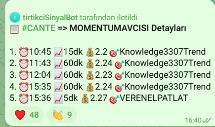 Knowledge_ilker's tweet photo. #cante 
herkes nerden sinyal alıyor ögrendik mi
#cante 
#verenelpatlat
#momentumAVCISI

#TELEGRAMDA  HIZLI İŞLEM #tavan 
DOST MEKANI
https://t.co/EhDfO3r58G

CIK IN CIK IN GELİN. https://t.co/9onSkjbfb5