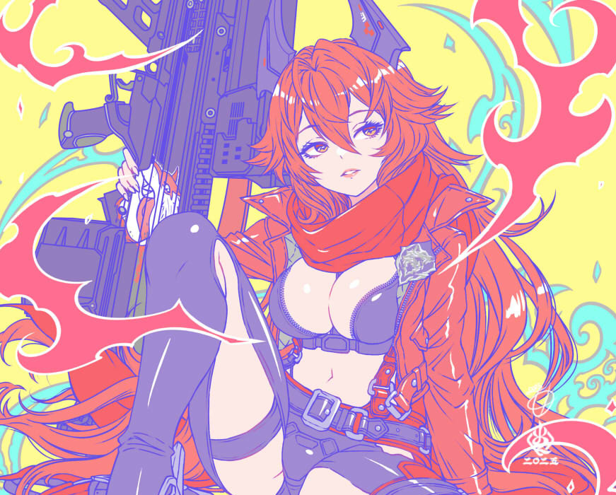 3周年おめでとうございます！チャプター41と42、GODDES FALL震えるました最高すぎました。引き続き楽しませていただく所存でございます。
#NIKKE3rdAnniversary #NIKKE3周年 #NIKKEfanart