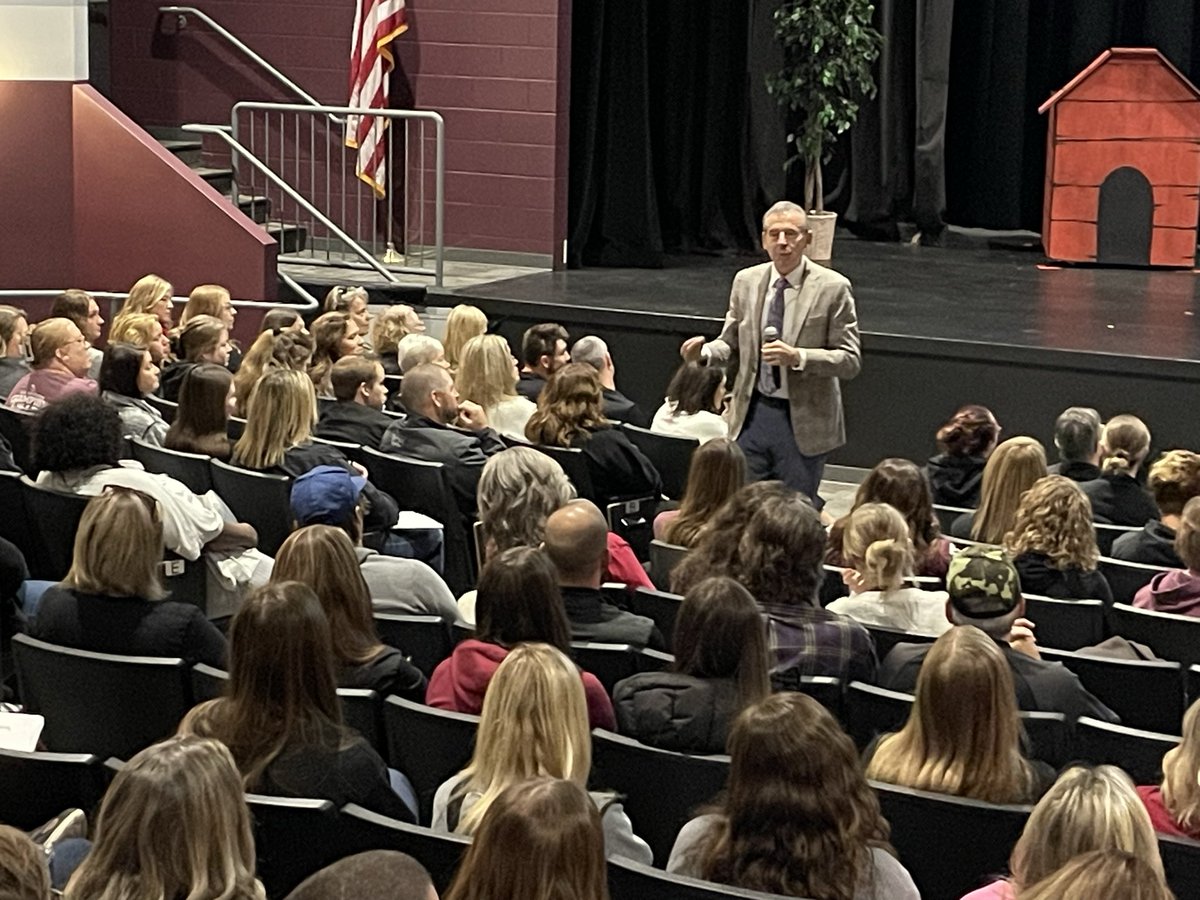 KurtLCohen's tweet photo. Starting the day with six rural school districts hearing from the great @ToddWhitaker #PotosiPride https://t.co/aefE8PeHmI