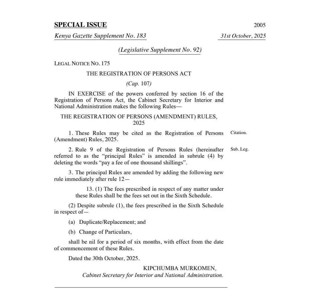Finally, it's official.This is the right procedure the government needs to follow.sio declaration za barabarani. <a href="/MapinduziKE/">Kongamano La Mapinduzi</a> <a href="/UhaiWetu/">Social Justice Centres Working Group</a> <a href="/mukuru_cjc/">Mukuru Community Justice Centre</a> <a href="/GithuraiC/">Githurai Social Justice Center</a> <a href="/KariobangiSJC/">Kariobangi Social Justice Centre</a> <a href="/kipmurkomen/">KIPCHUMBA MURKOMEN, E.G.H</a> <a href="/InteriorKE/">Ministry of Interior | Kenya</a> <a href="/HakiKNCHR/">KNCHR</a> <a href="/thekhrc/">KHRC</a> <a href="/and_cbo/">Alpha And Omega CBO Kenya</a>
