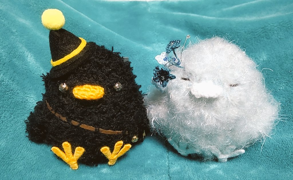 のん❣️編みぐるみが可愛いティファニーブルークリスマス、ソリ付き