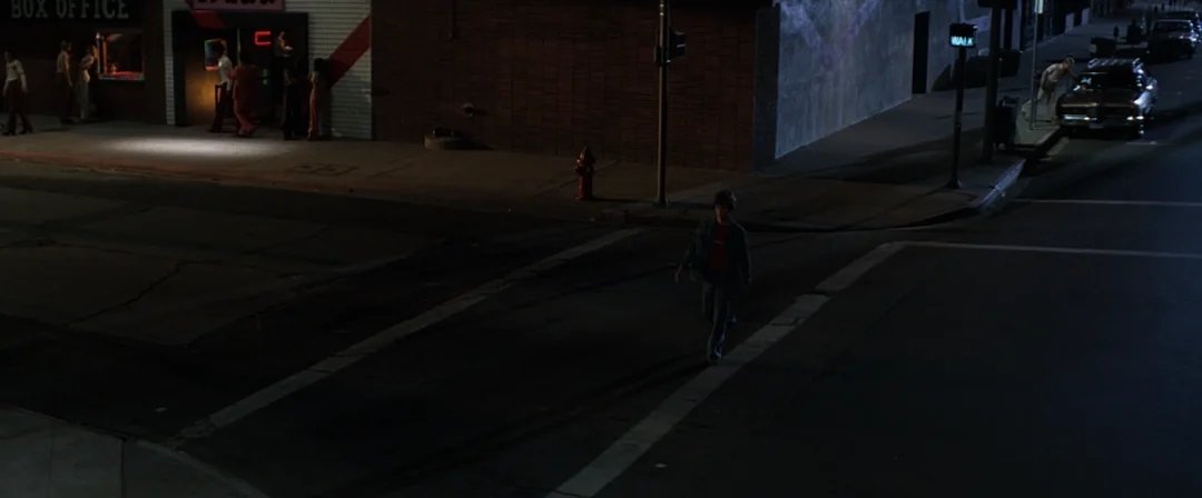 In Boogie Nights, at the end of the opening sequence, William Macy's character finds a parking ticket on his car (see background here).

Foreshadows how unlucky &amp; miserable his life would be throughout the film.

Incredible detail.