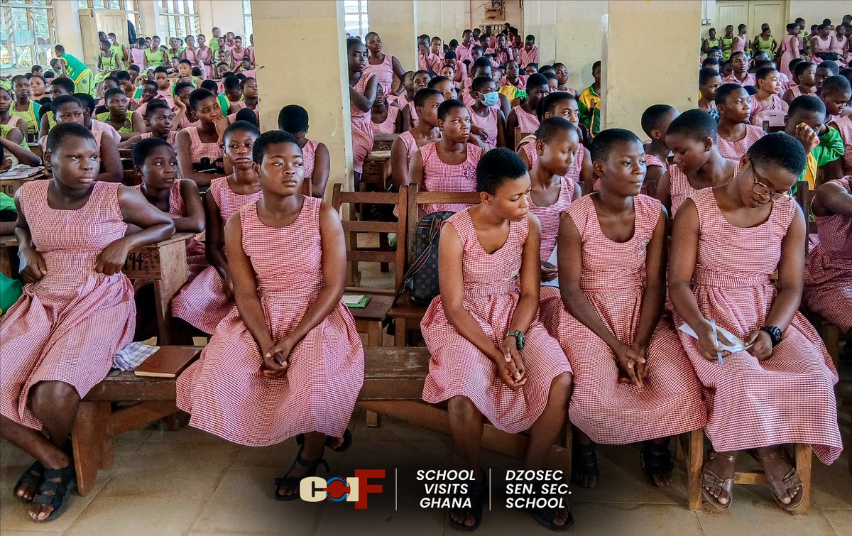 Our visit to Dzosec Senior Secondary School in Ghana was more than just a talk;  it was a spark.  

As we shared why we exist to #influence identity in order to create #impact we witnessed a wave of new #aspirations rise among the students.