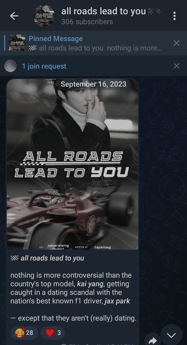 made this au for the f1 amats and now enha is into them na 🤣 over sa manifest yaRN????