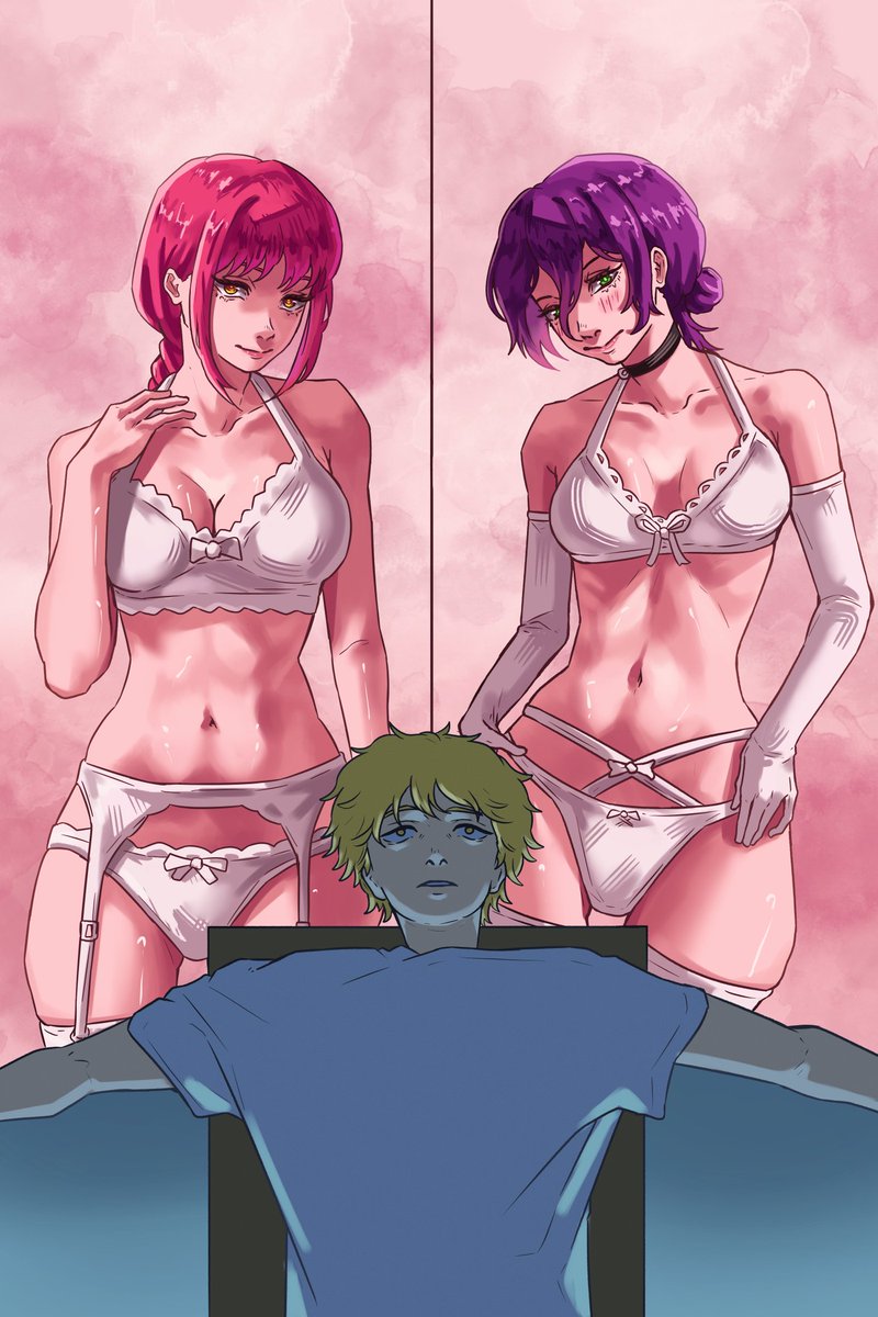 i'm in love with 2 girls at 1 time and they 10s

#chainsawman