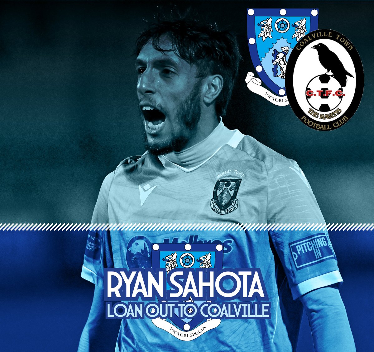Midfielder Ryan Sahota has joined <a href="/utdcos/">UCL</a> Division One side <a href="/CoalvilleTownFC/">Coalville Town FC</a> on loan until the end of December.

#utv