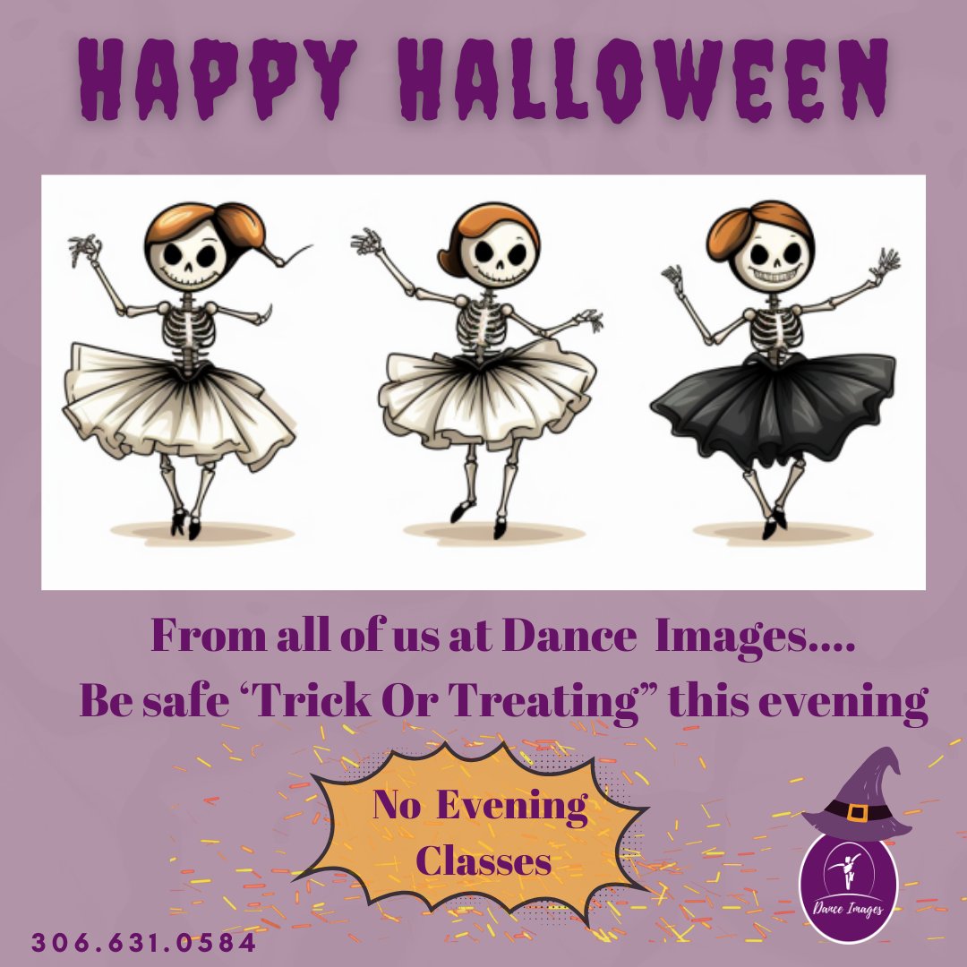 danceimagesinc's tweet image. 🎃👻 Happy Halloween from Dance Images! We hope everyone has a “Spooktacular” night full of fun, laughter, and sweet treats! 🍬🕸️ A friendly reminder that tonight is also the annual Halloween Food Drive for our local food bank. 🧡 #DanceImagesMJ #HappyHalloween #SpooktacularFun