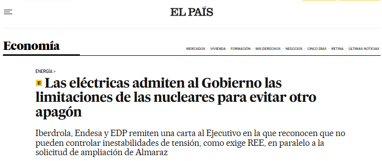 Futaugas's tweet photo. @jruizdd @RAEinforma @el_pais @elpais_espana @jmahrens @Solealal @DefCastellano @Fundeu @joaquingilr @jc_rosell @IsaiasLafuente @jmtraductor1 @DelLinguistico @McGregorPozo @luzclemayorga @AnaPitusilla @fedratas @le_antoniano @ReglasOrtograf Las eléctricas admiten al Gobierno.
"Muchas gracias", dijo el presidente.
@m_horno @EnsaladaPalabra @OstrasQuePerlas @DefCastellano @DelLinguistico @erprofedelengua #ElPaís #Economía #Admitir. https://t.co/6VJcTQVkA6