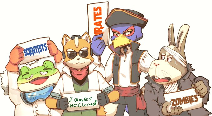 HAPPY HALLOWEEN EVERYONE!!

<a href="/Katamichi2000/">片道 Katamichi 🌸拠点Bluesky</a>

#スターフォックス