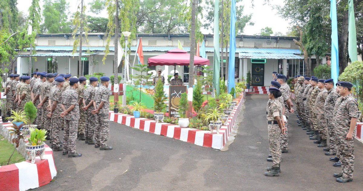 co242bncrpf's tweet photo. Troops of 242 Bn participated in "Run for Unity" and took pledge as a symbol of National unity on the occasion of Rastriya Ekta Diwas. The legacy Sardar patel built and CRPF continues to protect #CRPF #kksector https://t.co/noHBponFVy