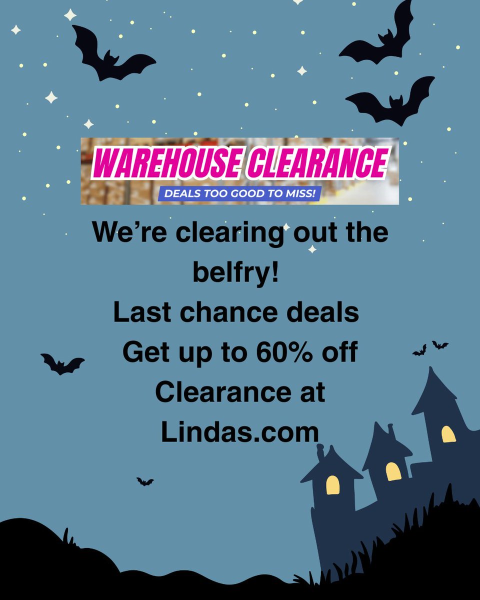 LEQuilters's tweet photo. Spooky savings alert! Our ghoulishly great Halloween sale is slashing up to 60% off clearance at https://t.co/M8gb3eUlik. Grab them fast, these prices might just vanish at midnight! https://t.co/kXGFr5UJQ5