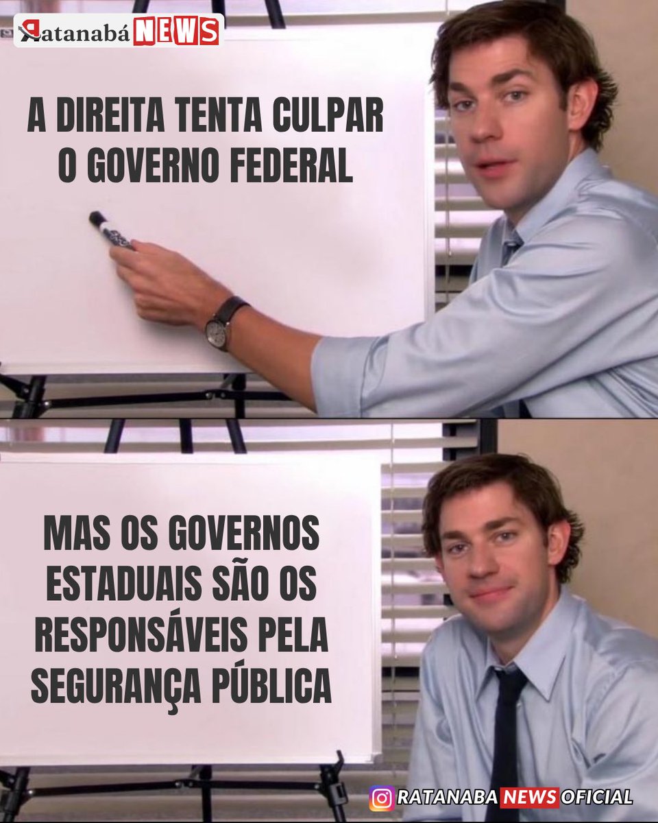 A tentativa de culpar o governo Lula é o atestado de incompetência da direita em governar seus estados.

Pela CONSTITUIÇÃO, a segurança pública é de responsabilidade dos governos estaduais.

PEC DA SEGURANÇA JÁ