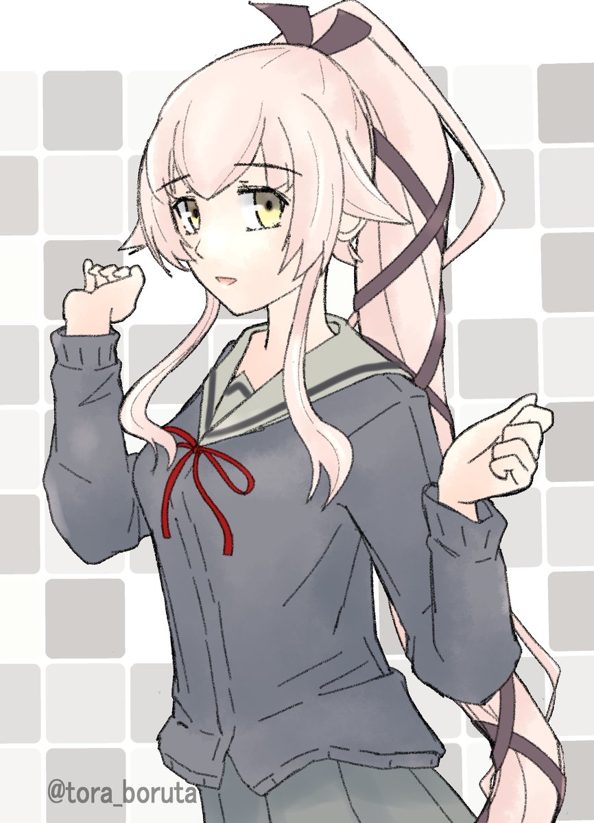 #今月描いた絵を晒そう 
由良さん、高雄さんでした。 