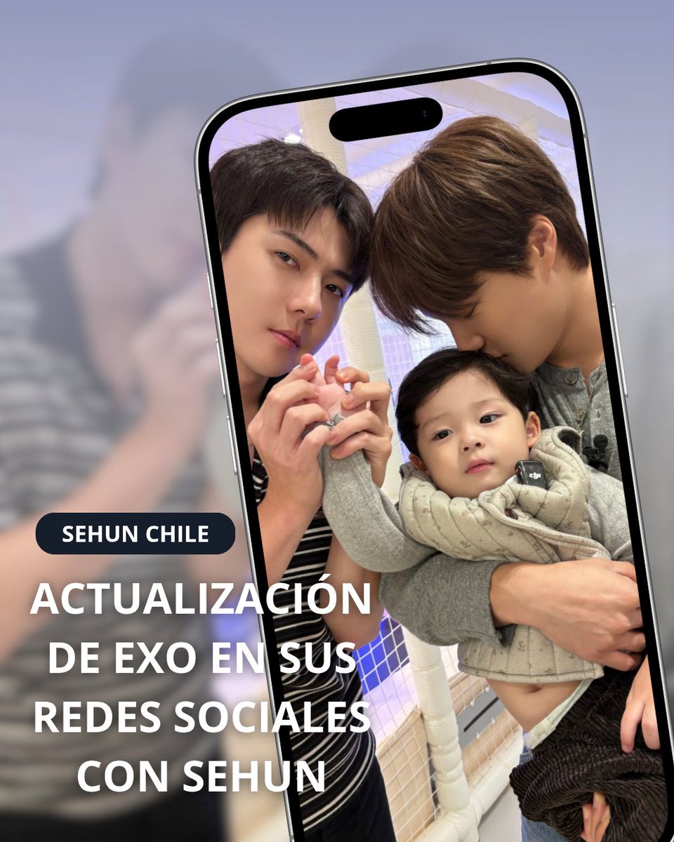 SeHunChile's tweet image. 251031 Actualización de EXO en sus redes sociales con #SEHUN y Kai por su participación en el episodio 5 del programa «콜미베이비 (Call me baby)».

© weareoneEXO 

#SEHUNOnCallMeBaby #WeAreOneEXO #EXO #엑소 #EXO_SC #오세훈 #吳世勛 #セフン