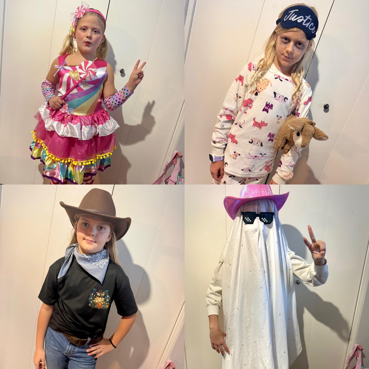 Ready to party.  Happy Halloween 🎃