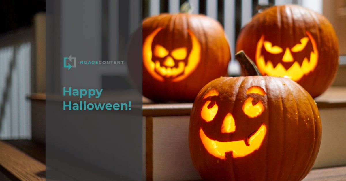 🎃 Wishing you a spooktacular Halloween from all of us at NgageContent! 👻🕸️