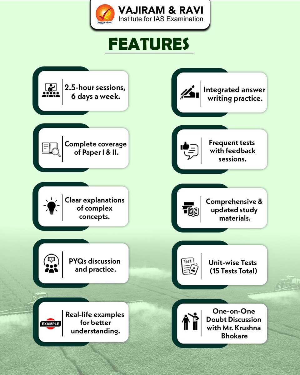 VajiramRavi's tweet image. 🌾 Crack IFoS &amp;amp; UPSC CSE with Confidence!

For Enquiries: docs.google.com/forms/d/18nnU7…

#AgricultureOptional #UPSC2026 #IFoS #VajiramAndRavi #UPSCOptionalSubjects #IASPreparation #CivilServicesExam #UPSCClasses #UPSCMentorship #KrushnaBhokare #UPSCStrategy #OptionalWithVajiram