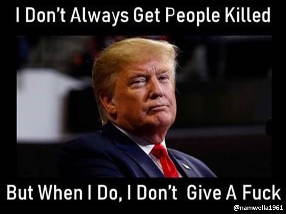 AP: US military has killed at least 61 people in Caribbean Sea &amp; eastern Pacific Ocean.

I realize all politicians have an ego.
I never dreamed that one day America would have a president &amp; political party who required human sacrifice to feed theirs.
#TrumpisaNationalDisgrace