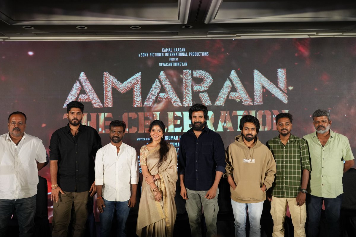 Rajkumar_KP's tweet image. For a director, to make a film, it’s labour of love, patience and hardwork! One year of #Amaran today since release, but the journey has been longer for me❤️ Here I’m walking down memory lane and grateful for the reception. Thank you the Beloved ‘Audience’, My Producers, entire…