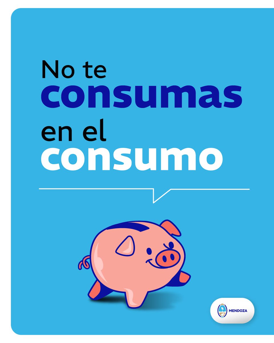 MoniLuceroN's tweet photo. No te consumás en el consumo

Desde Defensa del Consumidor te invitamos a reflexionar sobre tus decisiones financieras y a tomar el control de tus deudas.

▶️ https://t.co/57jNwq6T1R https://t.co/C6gHwjR7D6