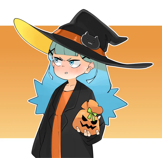 ハロウィンイラストないので、過去絵