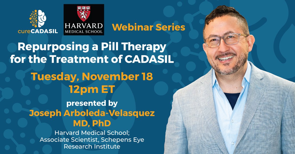 cureCADASIL tweet media
