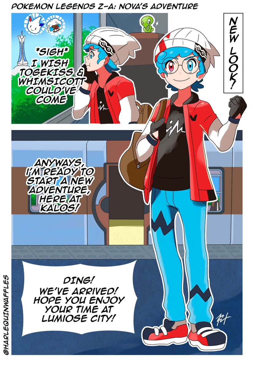 Here are the first 4 pages of my Pokemon Legends Z-A comic. How do Here are the first 4 pages of my Pokemon Legends Z-A comic. How do