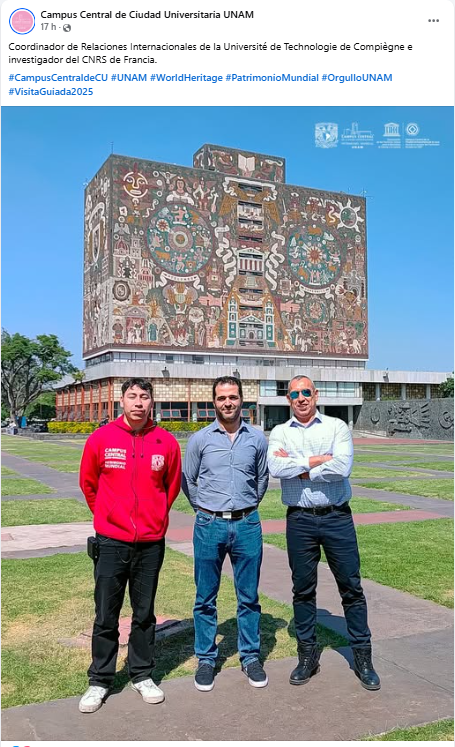 ✨Ayer en Campus Central de Ciudad Universitaria <a href="/UNAM_MX/">UNAM</a>