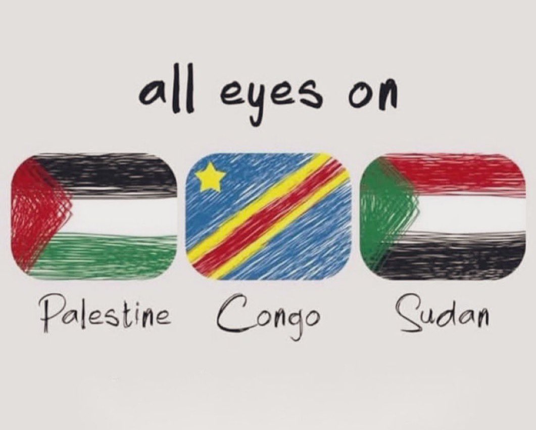 #Palestine
#Congo
#Sudan