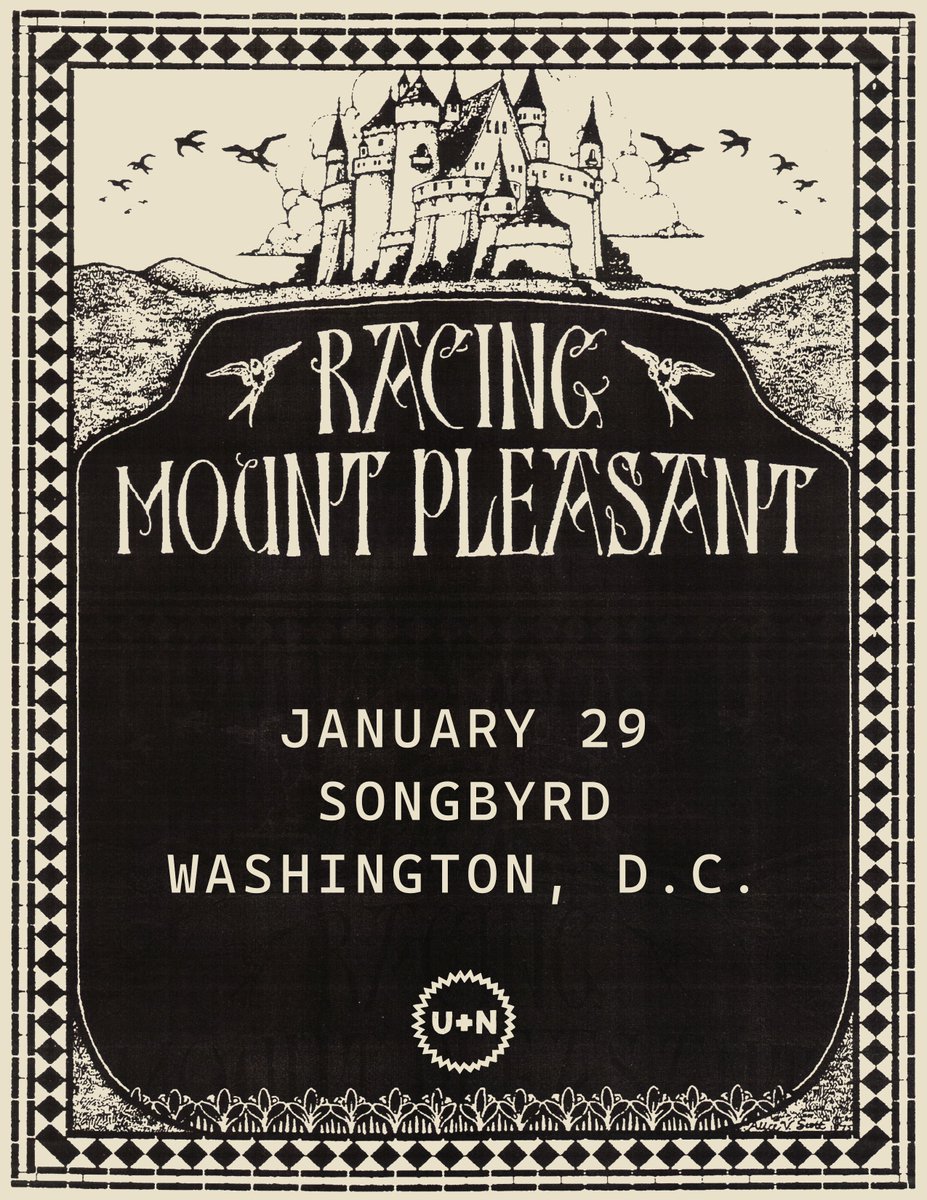 JUST ANNOUNCED &amp; NOW ON SALE! Michigan indie rockers Racing Mount Pleasant headline The Byrd 1/29!

TIX &gt;&gt; link.dice.fm/c823b0c4763d