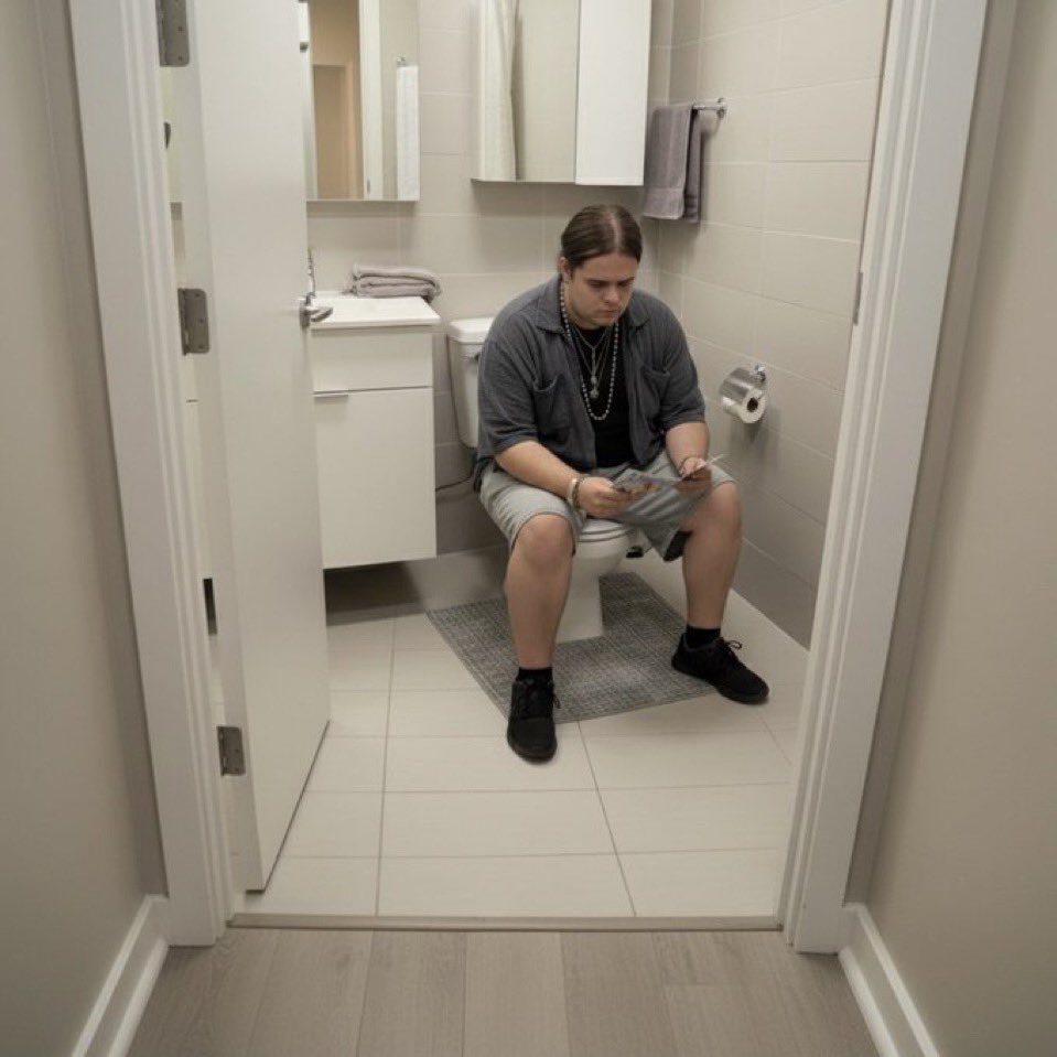 Ni cagar tranquilo puedo ya