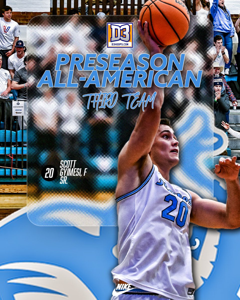 MBB | INSIDE-OUTSIDE COMBO! 

Congratulations to James Morakis and Scott Gyimesi on earning <a href="/d3hoops/">D3hoops/Patrick Coleman</a> Preseason All-American Honors! 

You can catch them on a court near you starting Nov. 14 at Babson! 

#JumboPride // #GoJumbos // <a href="/TuftsMBB/">Tufts University Men’s Basketball</a> // #d3hoops