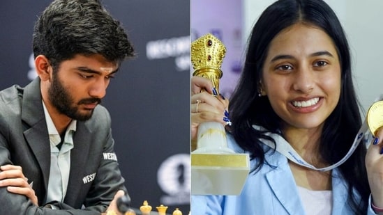 Starboy2079's tweet image. A 100-year wait.
A 23-year return.
Gukesh at 18, World Champion.
Divya at 18, World Cup winner.
When youth becomes legacy, it’s India’s turn on the board. ♟️🇮🇳

#FIDEWorldCup2025