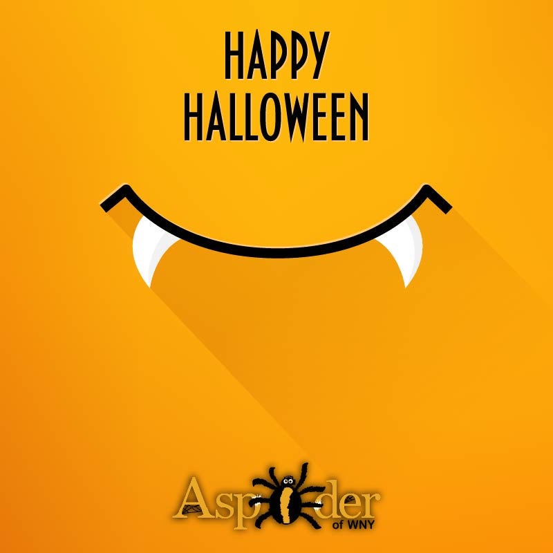 🕸️Creepin' it real this Halloween! 🕷️

Happy Halloween from Aspider of WNY!