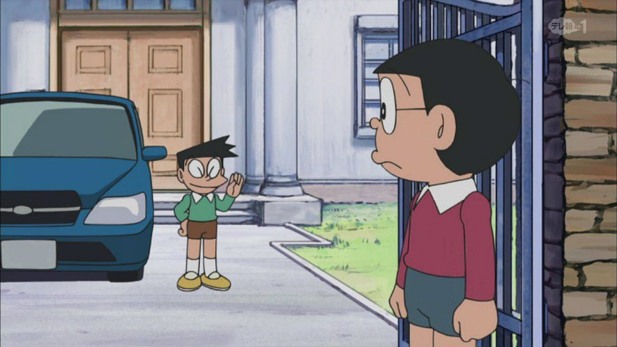 akasada_pasa's tweet image. 「やあのび太、またパパが生やしたんだ」

「これはアトランティックブルーパールって言うんだぞ」

「ごめんなのび太、このクルマは貨物登録3人乗りなんだ」