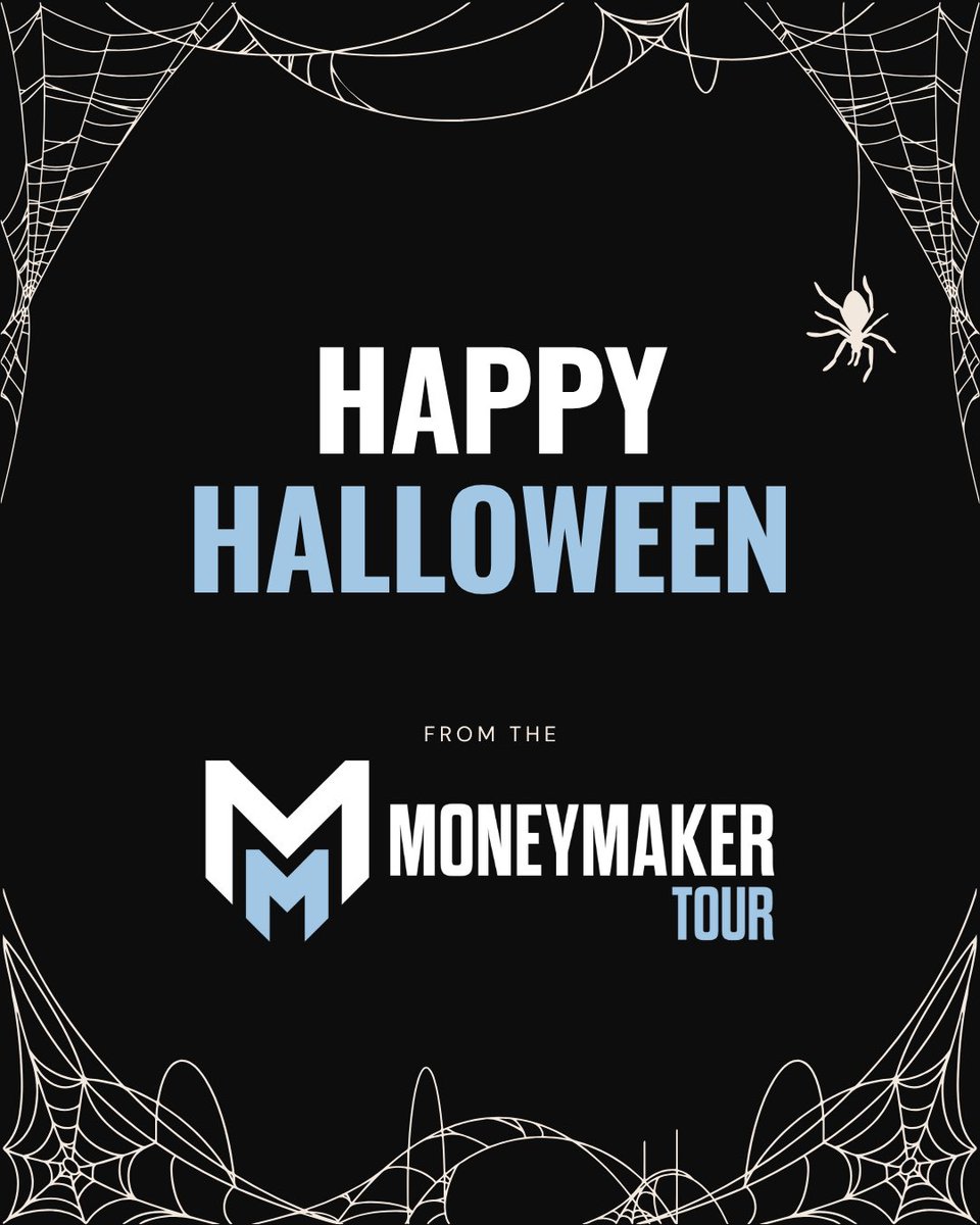 Happy Halloween from the Moneymaker Tour 🎃
Have a spooky day and don’t forget to enter Chris Moneymaker’s Halloween Giveaway with <a href="/ACR_POKER/">ACR Poker</a> for your chance to win a $109 ACR seat.
Today is the last day to enter! 👻
moneymakerpt.com/acr-halloween-…