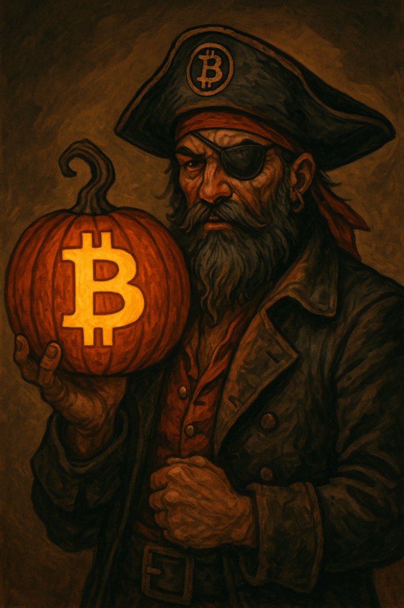 Happy HODLween from Bitcoin Bay! 🎃 17 years ago Satoshi set sail with the Bitcoin White Paper to change the world forever! ⚡
