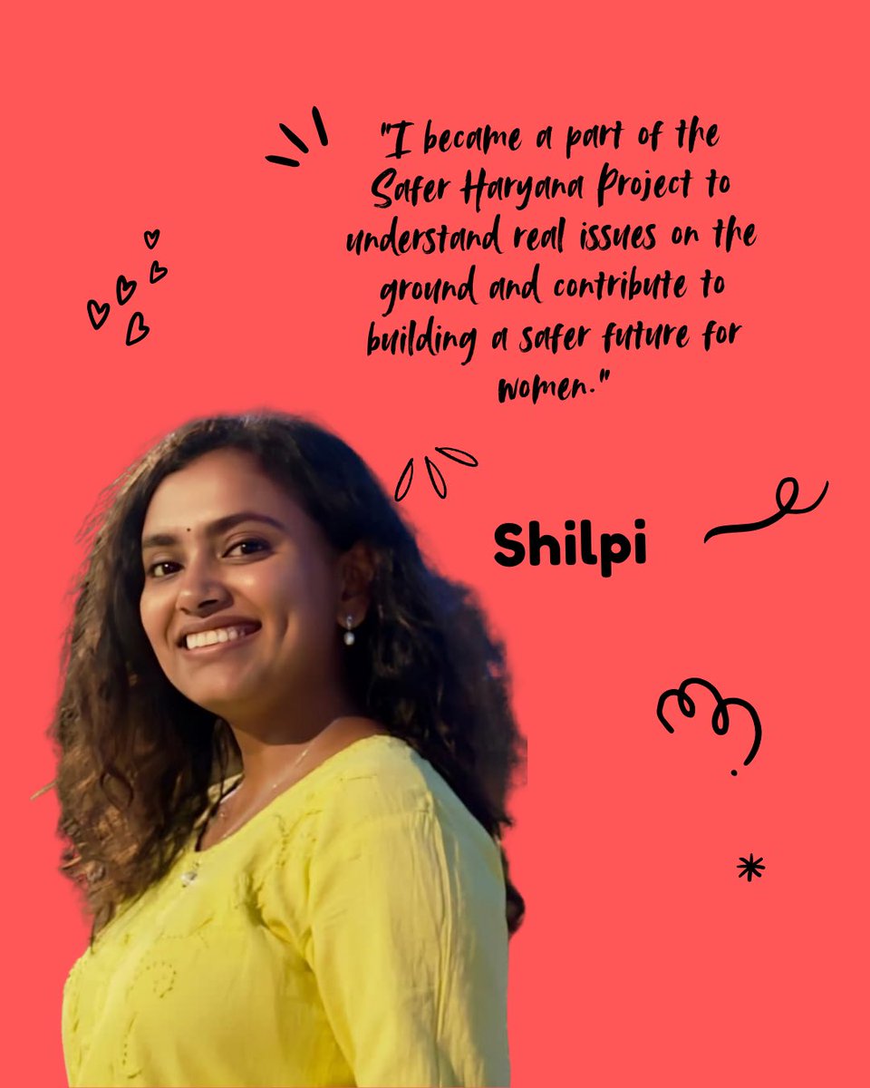 TheSafecityApp's tweet image. Yeh hain Haryana ki ladkiyan—bolne wali, badalne wali.

As part of our #SaferHaryana project with @police_haryana, our team is out in the field every day. From Jhajjar, Karnal, Ambala, and beyond, they walk shoulder to shoulder with constables building safer streets, together. 💪🏻