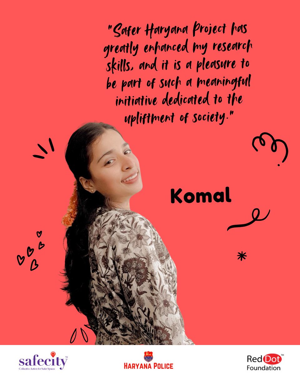 TheSafecityApp's tweet image. Yeh hain Haryana ki ladkiyan—bolne wali, badalne wali.

As part of our #SaferHaryana project with @police_haryana, our team is out in the field every day. From Jhajjar, Karnal, Ambala, and beyond, they walk shoulder to shoulder with constables building safer streets, together. 💪🏻