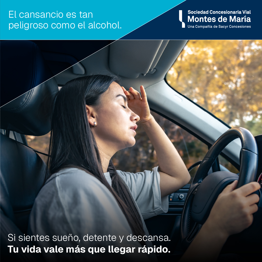 ConcesionMM's tweet image. 😴 Con sueño no se conduce. Descansa, tu vida vale más que llegar rápido. #ConduceSeguro #VidaPrimero