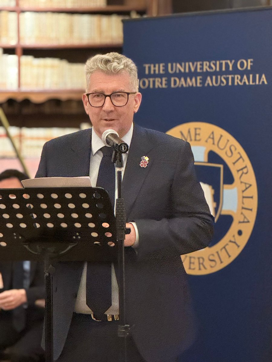 Last night, our Embassy and <a href="/notredameaus/">notredameaus</a> co-hosted a panel discussion on Artificial Intelligence through the prism of the ideas of Saint John Henry, Cardinal Newman. Moderated by <a href="/colmflynnire/">Colm Flynn</a>, the panel featured experts from Australia and around the world.