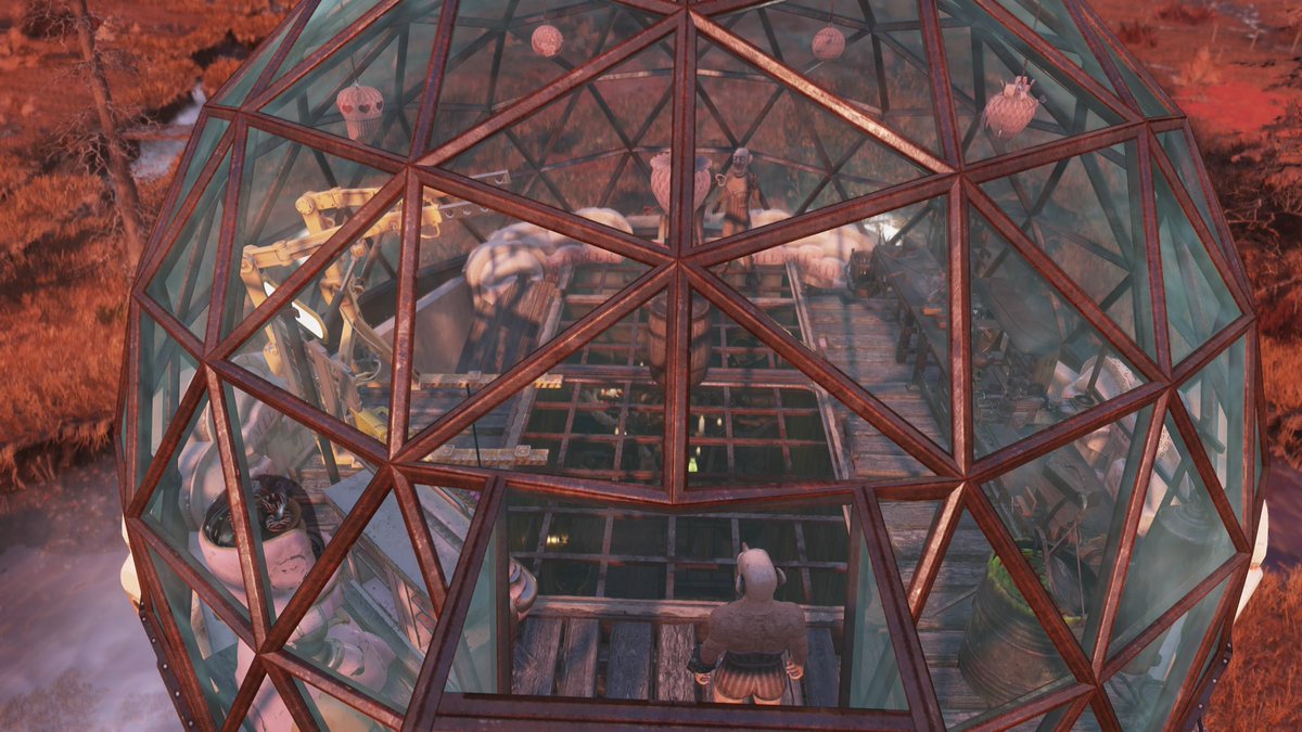 誰のcampかすぐわかる… 
信仰してるのがひしひしとしつこいぐらい感じるナイスキャンプでしたww

 #Fallout76Camp
#フォールアウト76