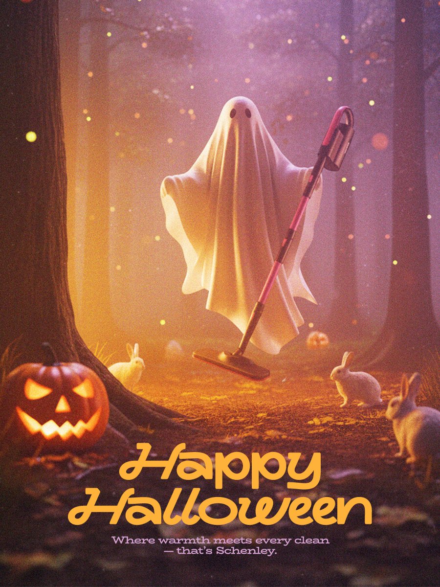 SchenleyTech's tweet photo. HAPPY HALLOWEEN  

Where warmth meets every clean - that's Schenley 👻

#Halloween #Schenley #CleaningRoutine #hometips https://t.co/tuQfDF2jEt